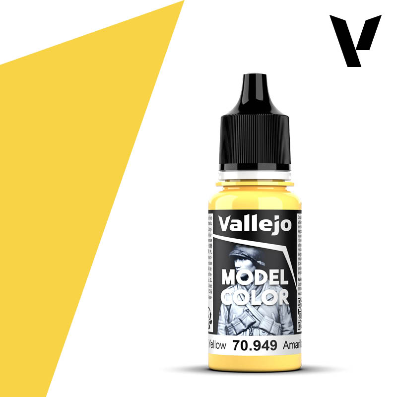 Vallejo Model Colour - 24 Light Yellow 18ml