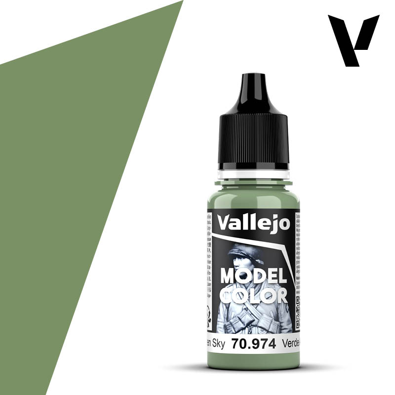 Vallejo Model Colour - 76 Green Sky 18ml