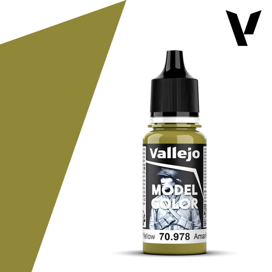 Vallejo Model Colour -120  Dark Yellow 18ml