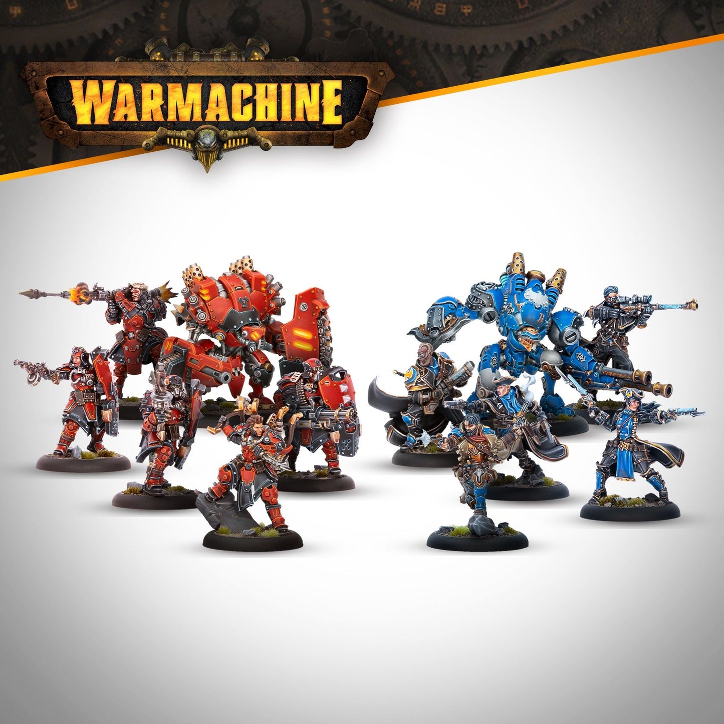 Warmachine: 2-Player Starter: Khador vs Cygnar (Pre-Order No ETA)