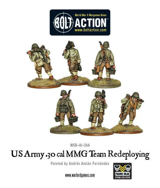 US Army 30 Cal MMG team redeploying (Special Order)