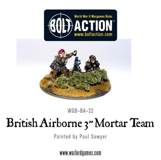 British Airborne 3" Medium Mortar Team