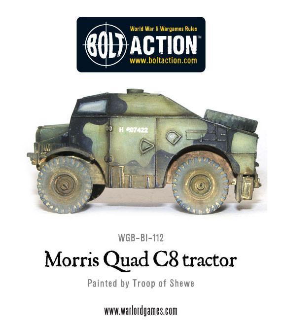 British Morris Quad C8 Tractor (Pack)