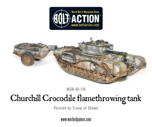 Churchill Crocodile flamethrowing tank (Bundle Pack)