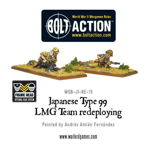 Japanese Type 99 LMG Team Redeploying (Special Order)