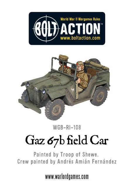 Gaz 67b field Car (Special Order)