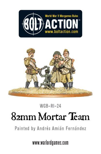 Soviet 82mm Mortar Team (Special Order)