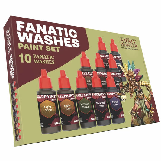 Warpaints Fanatic Washes Paint Set (Pre-Order April)