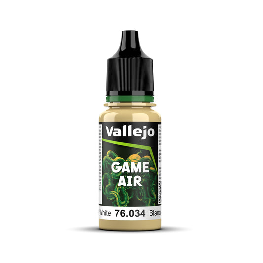 New* Vallejo Game Air - 2 Bone White 18 ml