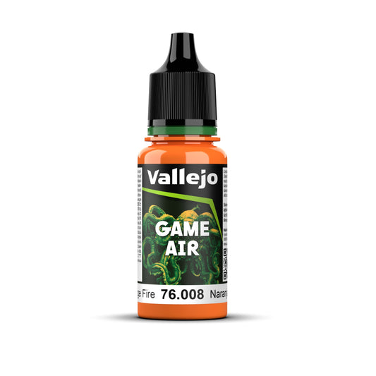 *New* Vallejo Game Air - 12 Orange Fire 18 ml