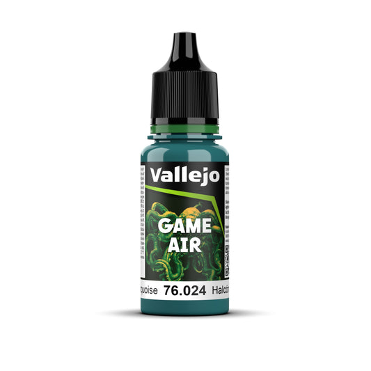 *New* Vallejo Game Air - 28 Turquoise 18 ml