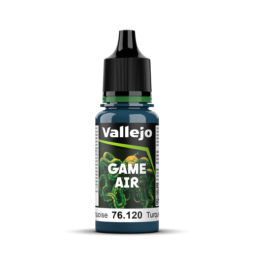 (Pre-order) *New* Vallejo Game Air - Abyssal Turquoise 18 ml