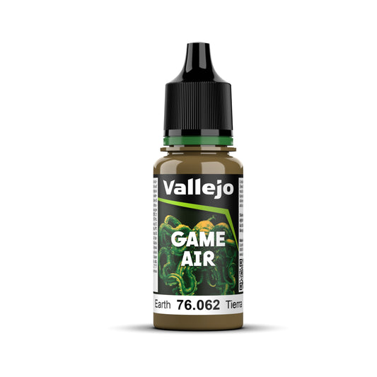 *New* Vallejo Game Air - 40 Earth 18 ml