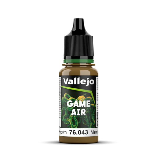 *New* Vallejo Game Air - 43 Beasty Brown 18 ml
