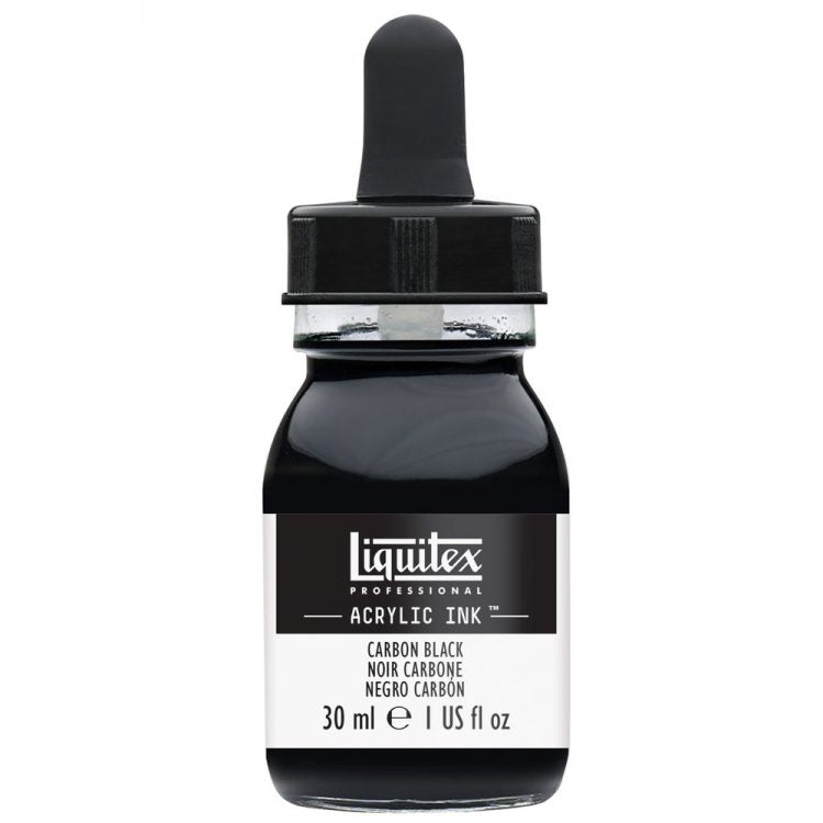 Liquitex Inks - Carbon Black 30ml
