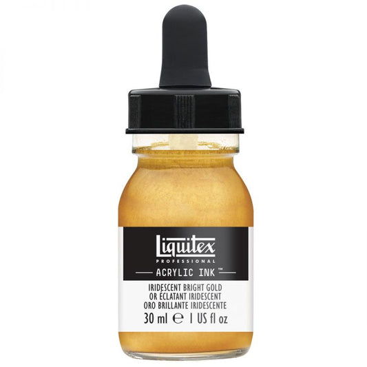 Liquitex Inks - Iridescent Bright Gold 30ml