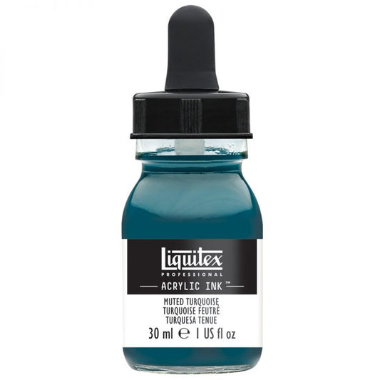 Liquitex Inks - Muted Turquoise 30ml