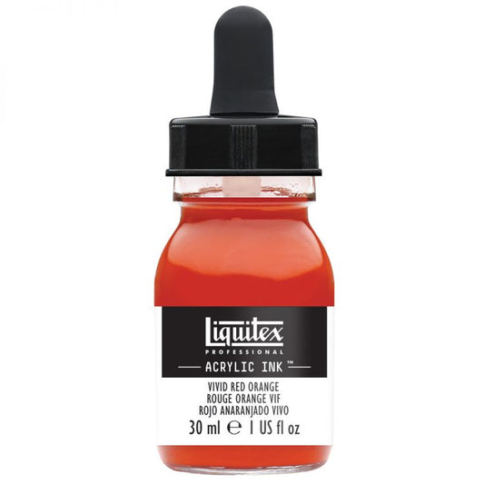 Liquitex Inks - Vivid Red Orange 30ml
