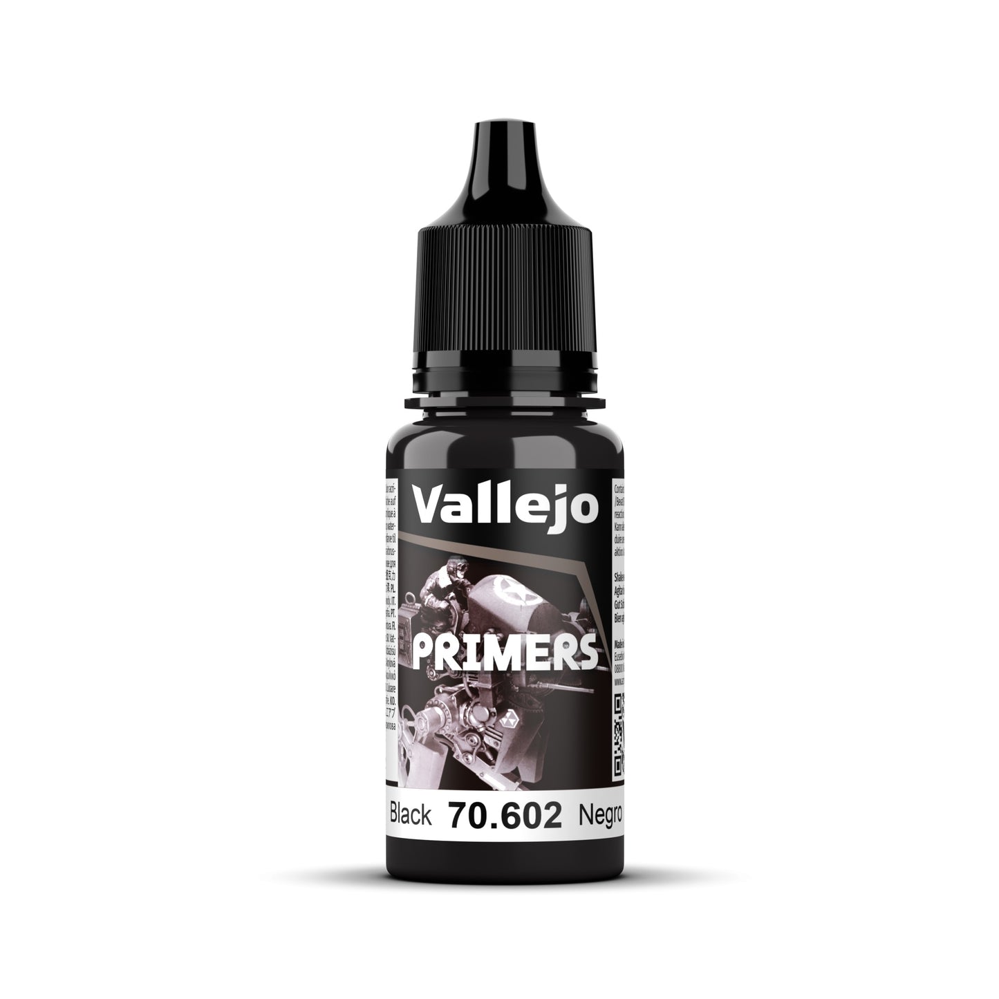 *New* Vallejo Surface Primer - Black 18ml