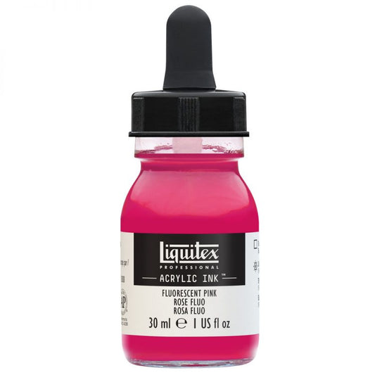 Liquitex Inks - Fluorescent Pink 30ml