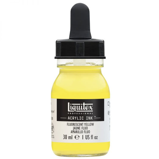 Liquitex Inks - Fluorescent Yellow 30ml