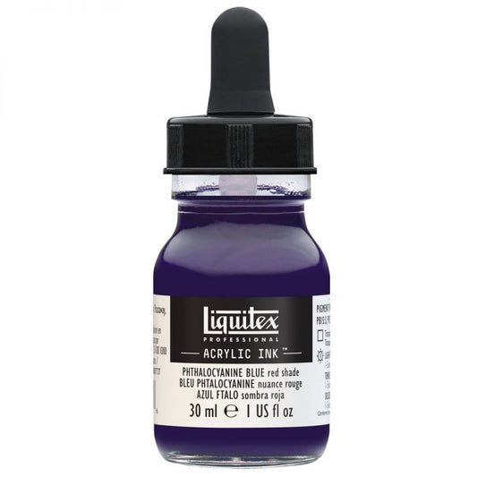 Liquitex Inks - Phthalo Blue Red Shade 30ml