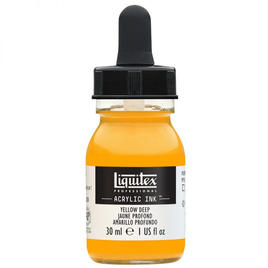 Liquitex Inks - Yellow Deep 30ml