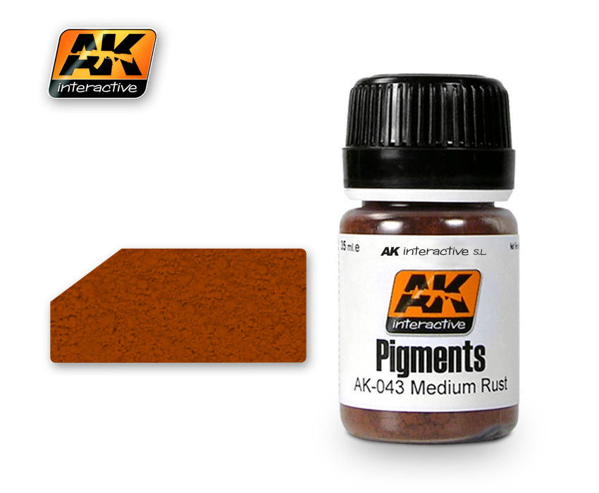 Ak Rust Color AK Interative MEDIUM RUST hobby paint – The Combat Company