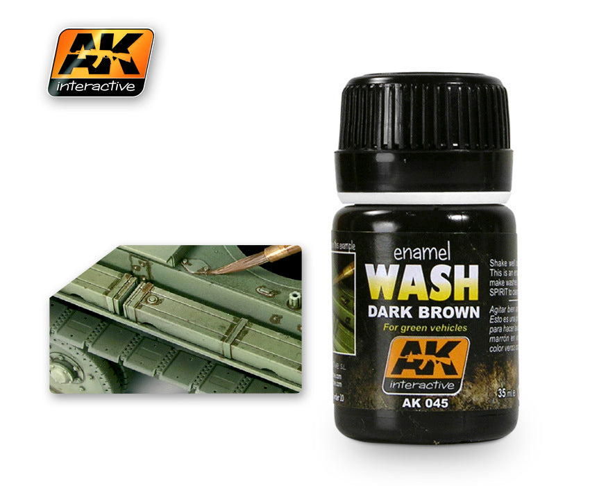 AK-045 Dark Wash for Green Vehicles