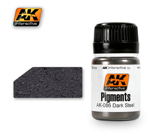 AK-086 Pigment - Dark Steel