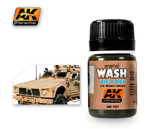 AK-121 OIF & OEF US Vehicles Wash