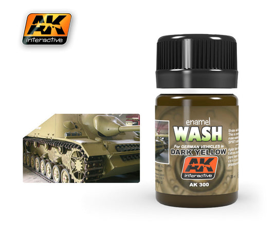 AK-300 Dark Yellow Wash