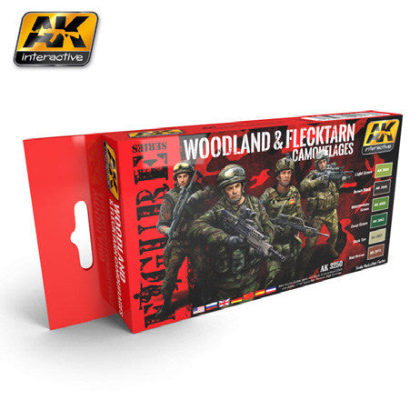 AK-3250 - Woodland and Flektarn Camo Set (discontinued)