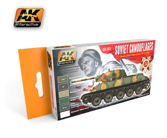 AK-561 Soviet Camouflages Paint Set