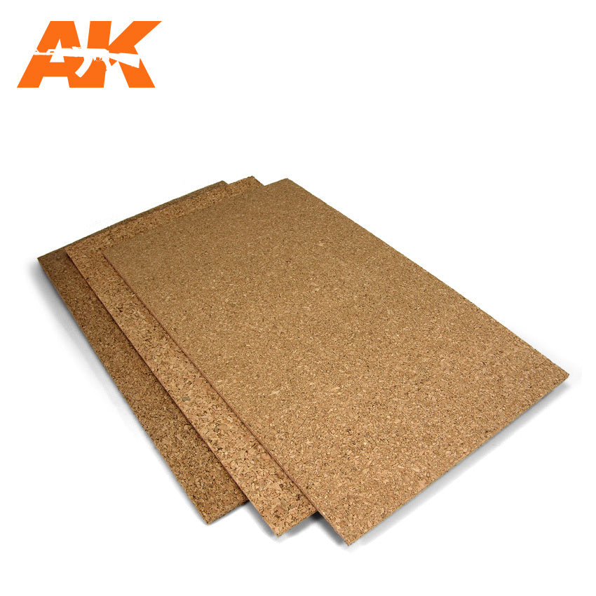 AK-8048 Fine Grained Cork Sheet 3mm