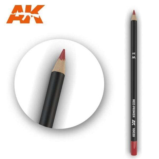 Watercolor Pencil Red Primer 