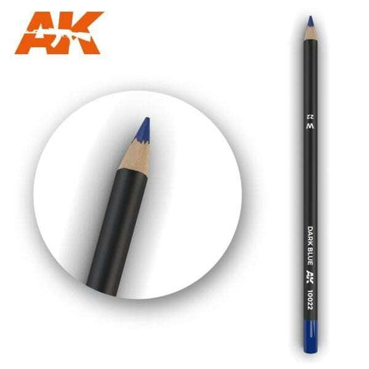 Watercolor Pencil Dark Blue 