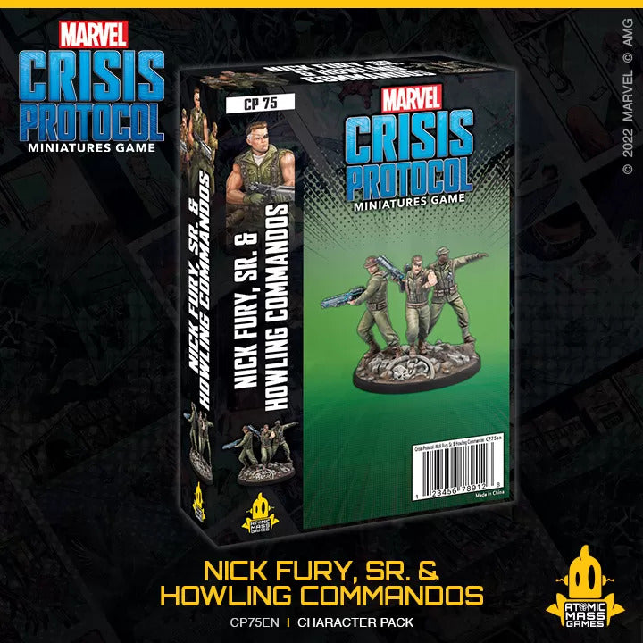 Nick Fury, SR. & Howling Commandos