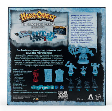 Avalon Hill HeroQuest The Frozen Horror