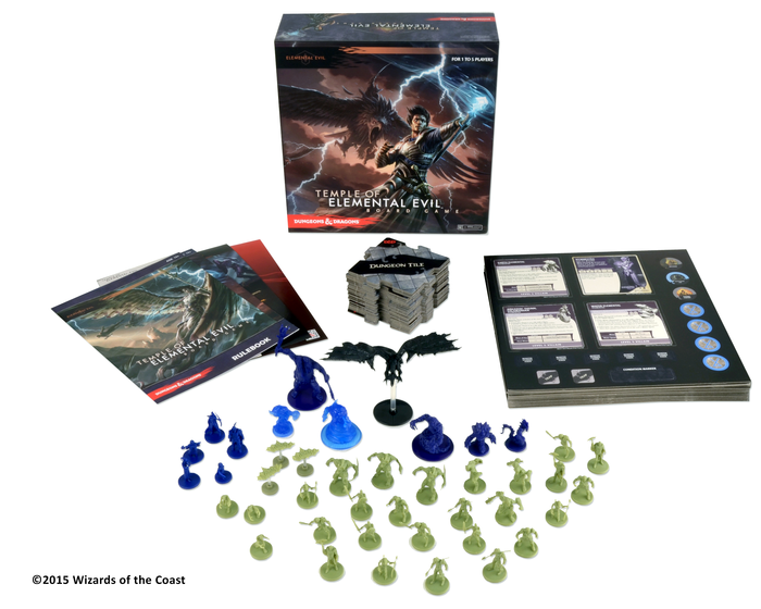 Temple of Elemental Evil Adventure System Board Game