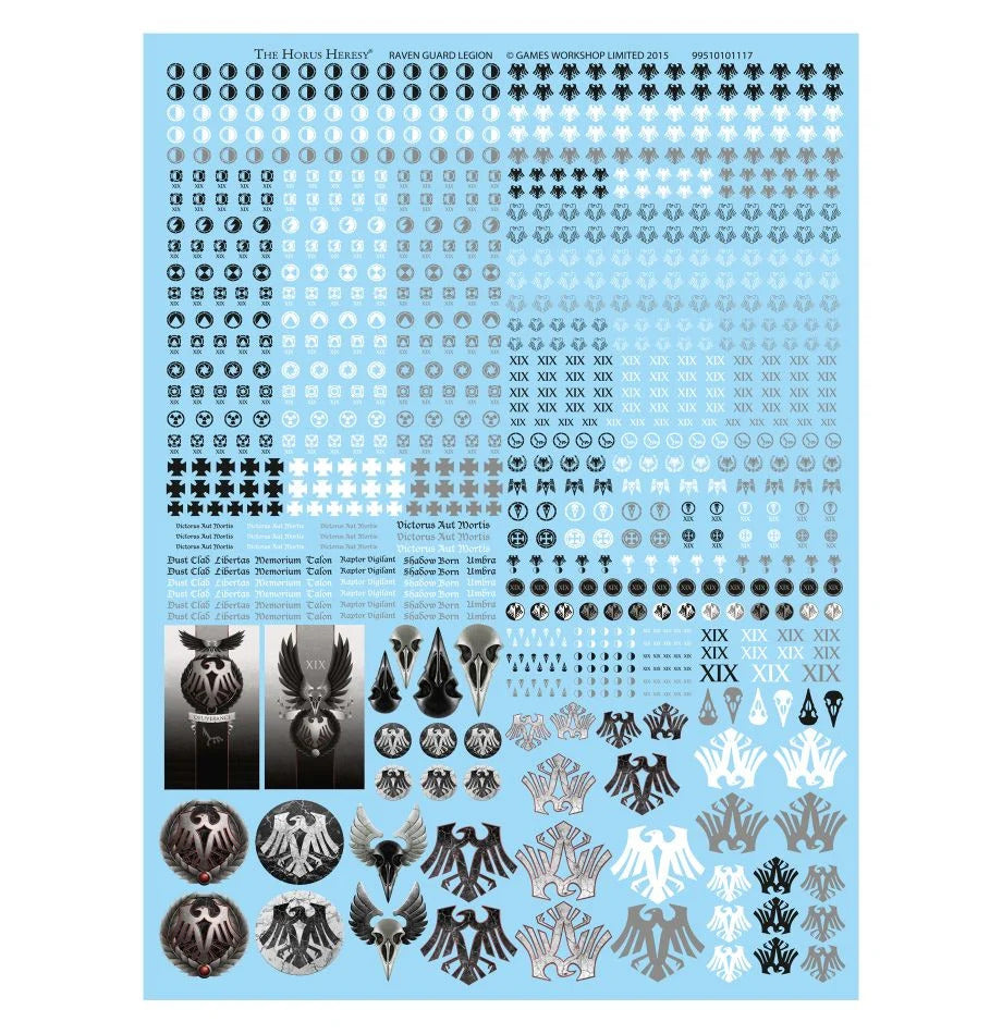 Raven Guard Legion Transfer Sheet