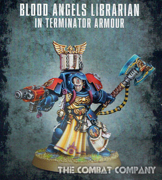 Blood Angels Librarian in Terminator Armour