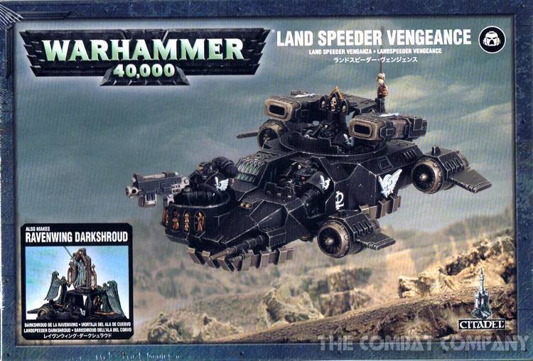 Land Speeder Vengeance / Ravenwing Dark Shroud
