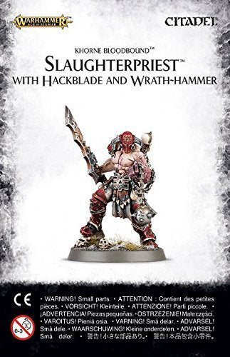 Slaughterpriest with Hackblade and Wrath-hammer