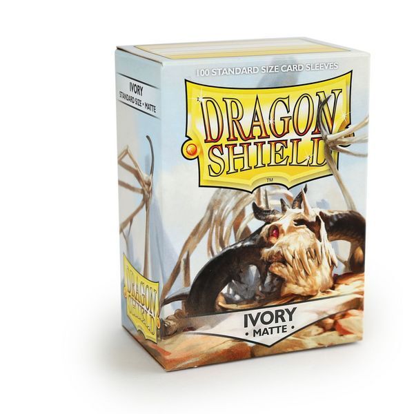 Sleeves - Dragon Shield - Box 100 - Ivory MATTE