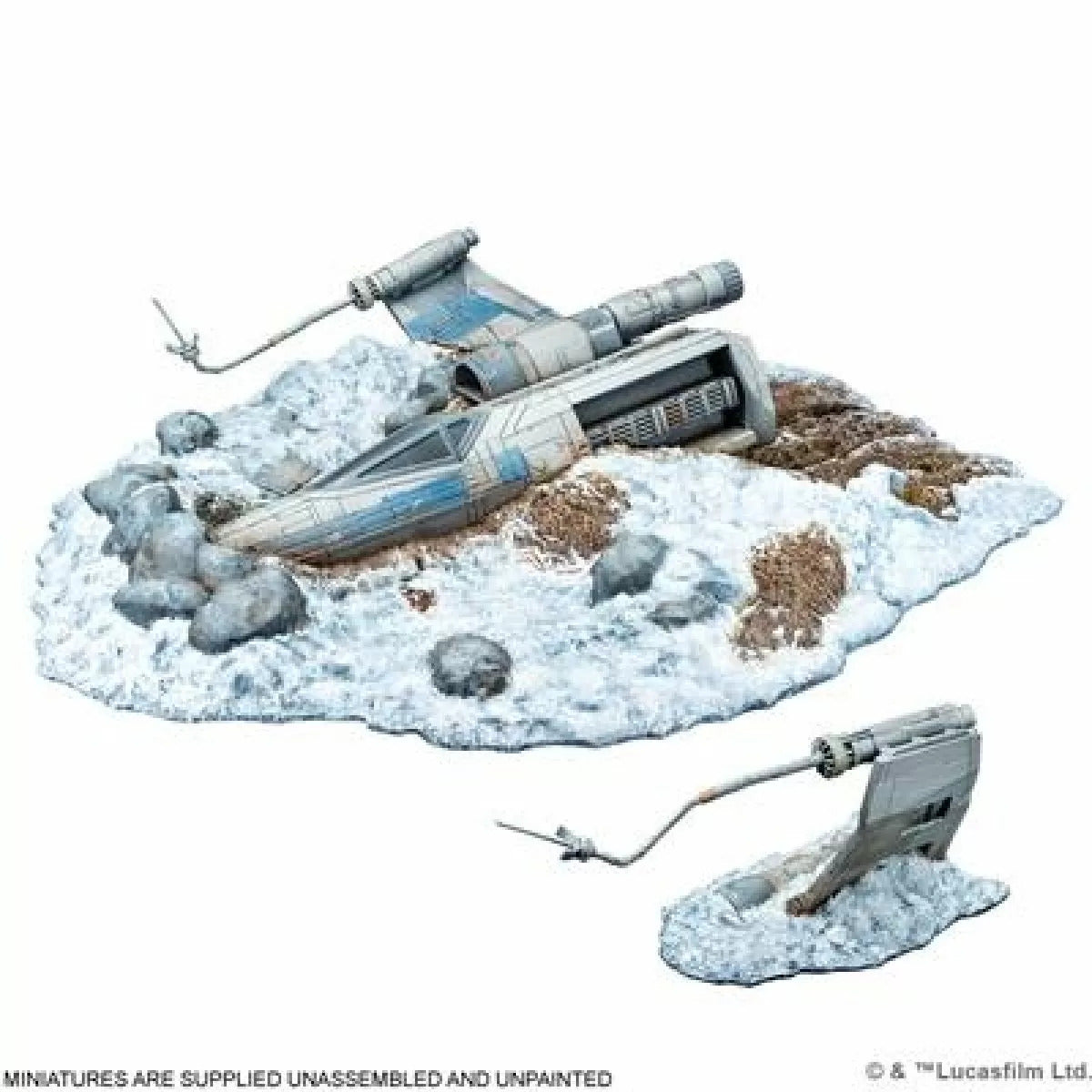 Crashed X-Wing Battlefield Expansion