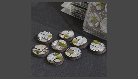 Temple Bases Round 32mm (x8)