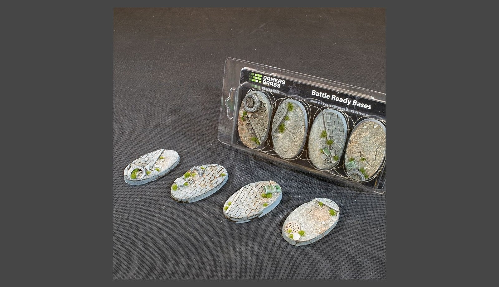 Urban Warfare Bases Oval 60mm (x4)