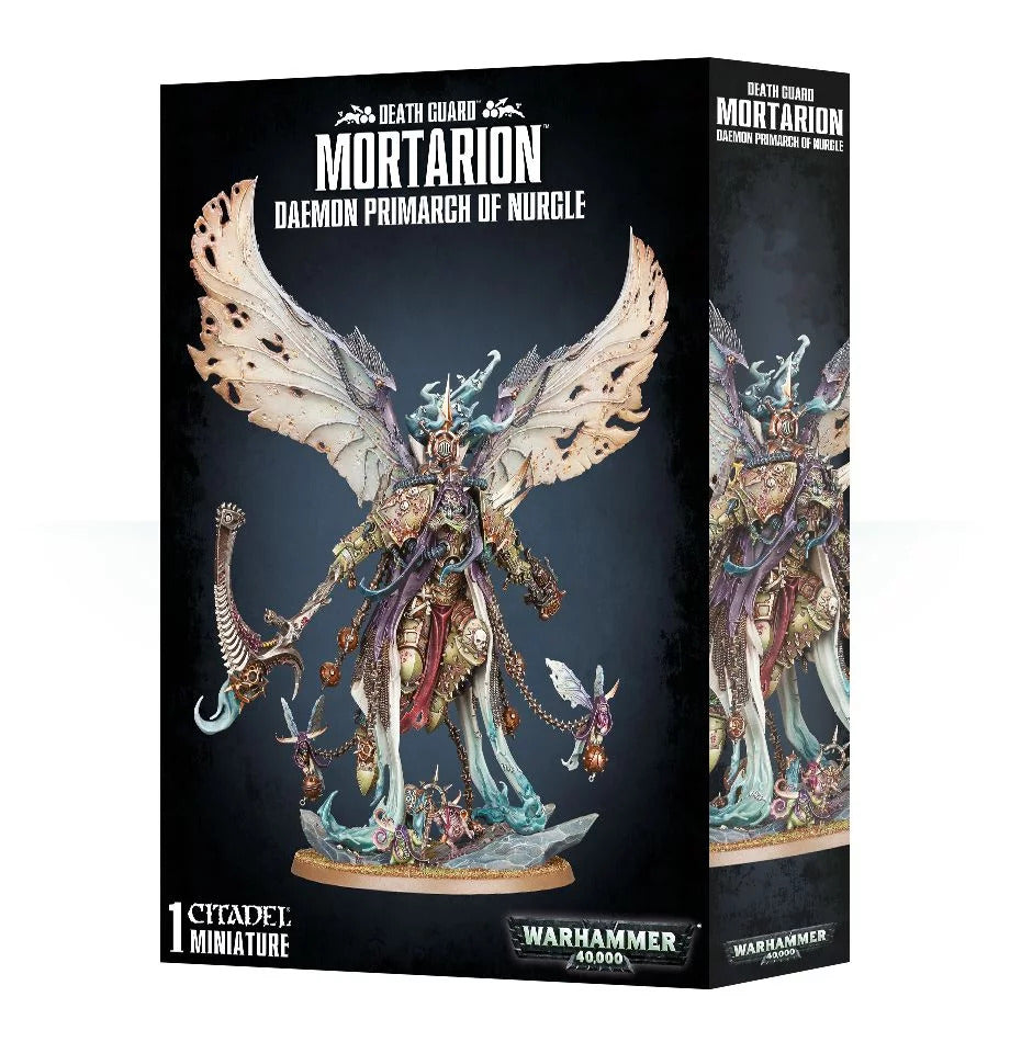 Warhammer 40K Death Guard Mortarion Daemon Primarch of Nurgle – The Combat  Company