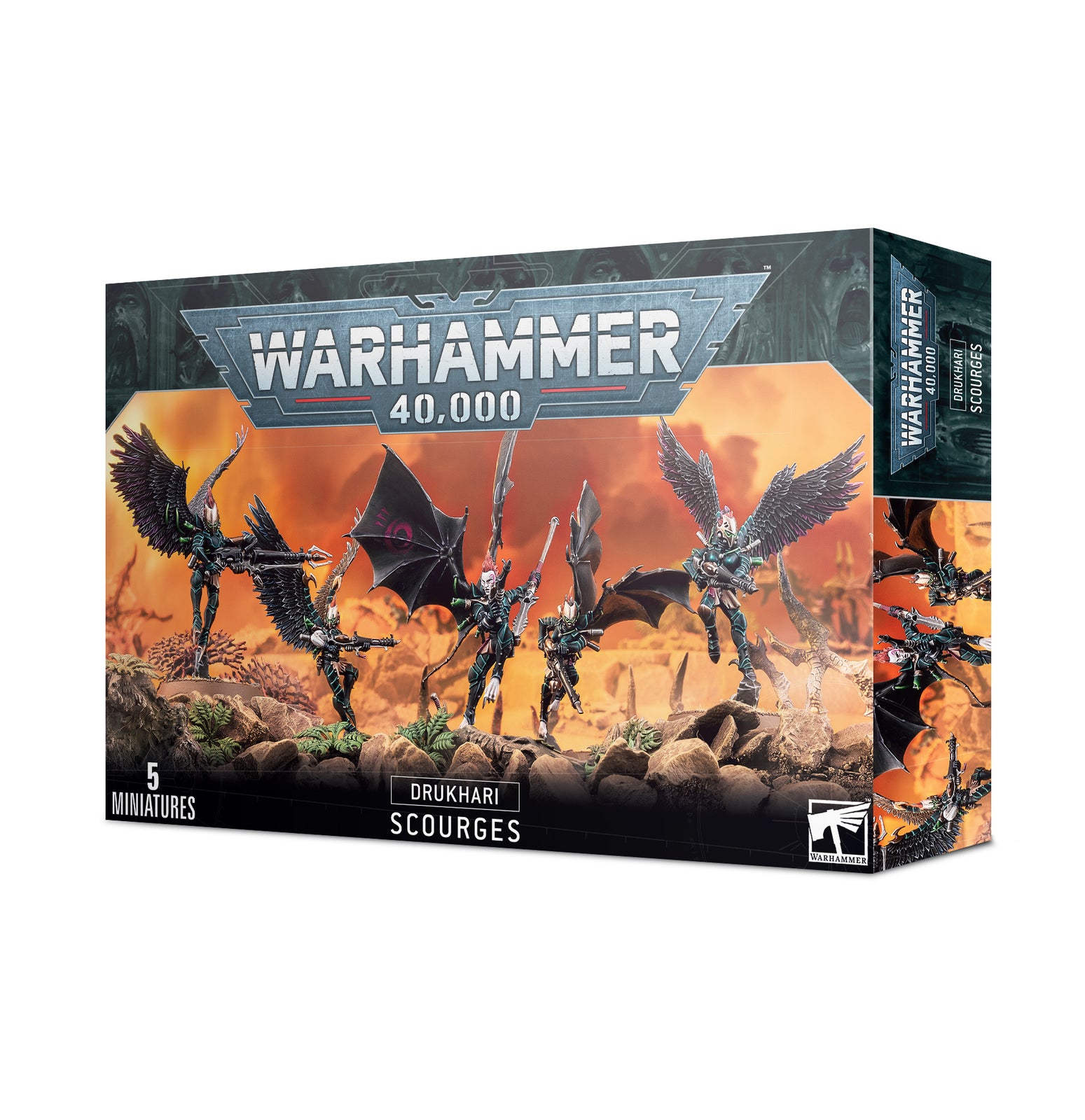 Scourages Color Warhammer 40K Drukhari Scourges – The Combat Company